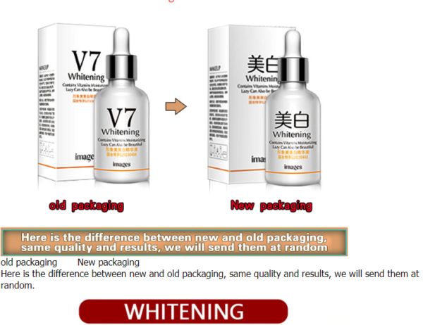 V7 skin whitening serum for dark spots on face