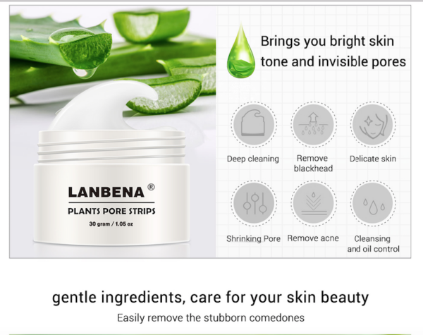 lanbena blackhead removal strips mask