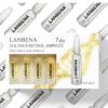 Lanbena 24K skin tightening ampoule for seven days.