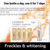 Freckles and whitening serum vitamin c