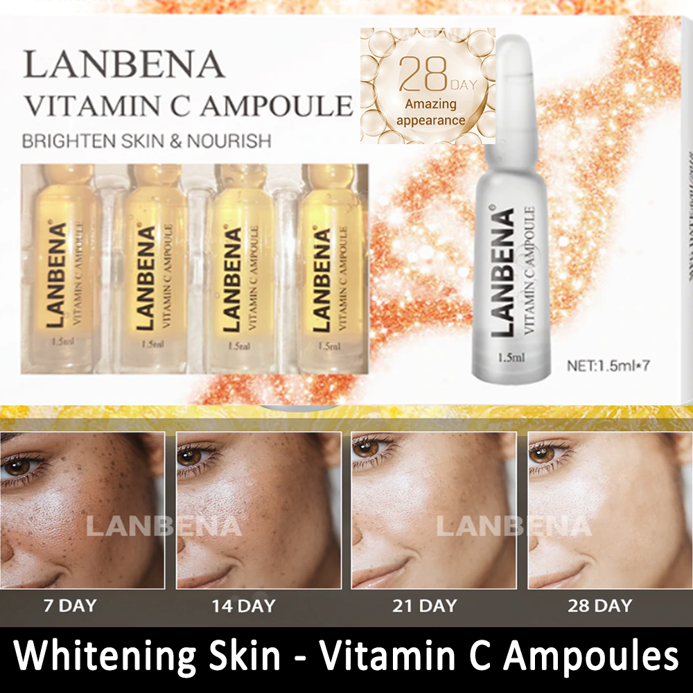 LANBENA Vitamin C Ampoule Serum for freckles and Skin Brightness