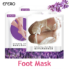 Exfoliating foot mask