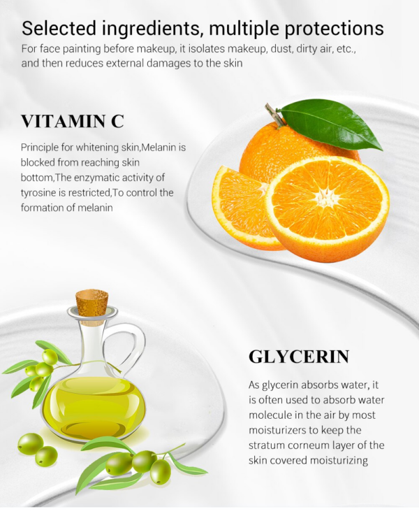 lanbena vitamin c makeup base ingredients