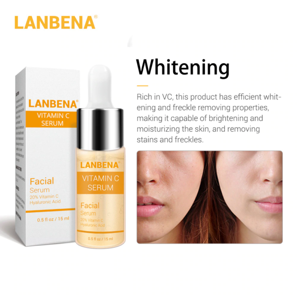 lanbena vitamin c serum for whitening