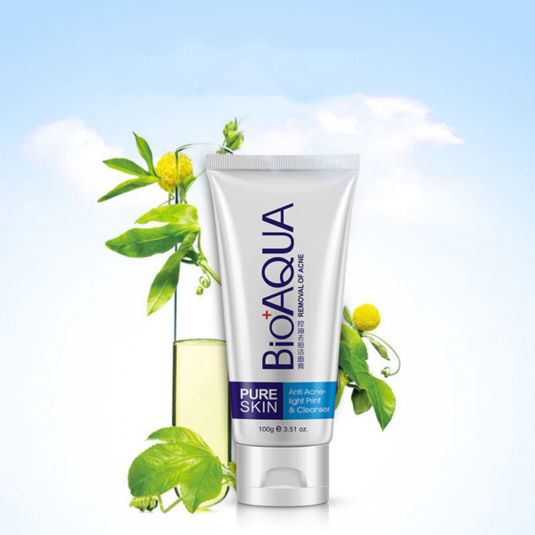 bioaqua acne face wash foam