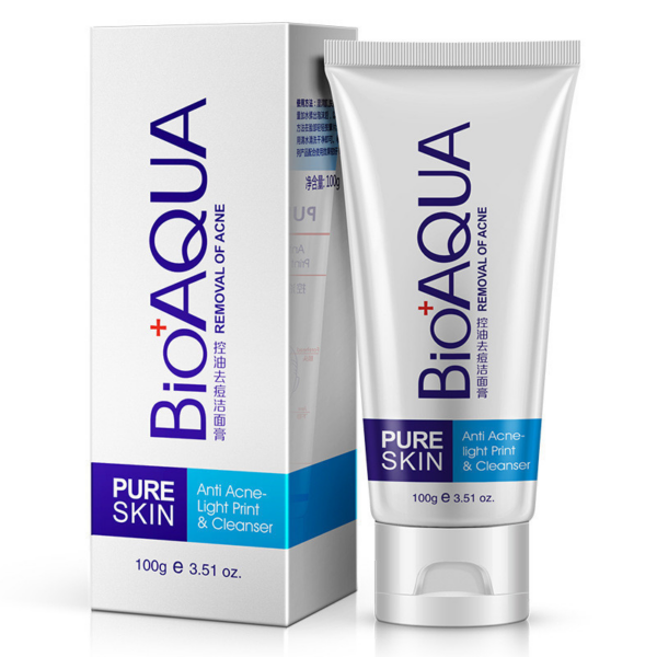 bioaqua acne face wash foam