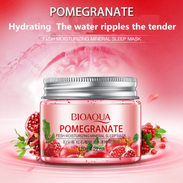 bioaqua pomegranate night mask