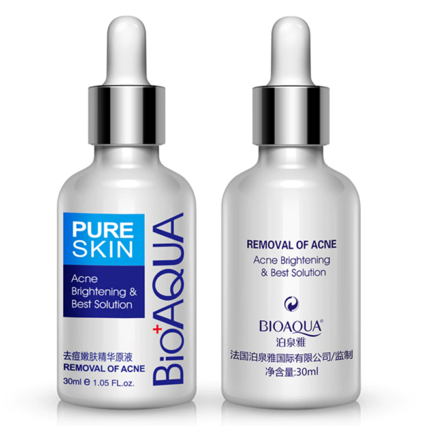 bioaqua acne serum bottle