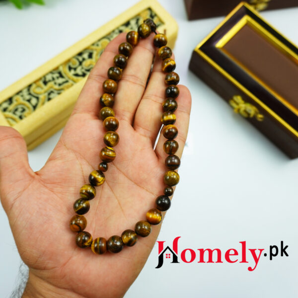 tiger aqeeq tasbih