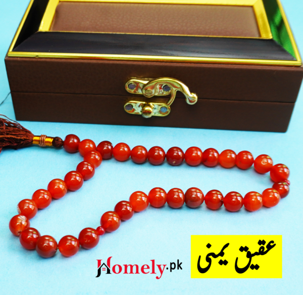 yamni aqeeq tasbih