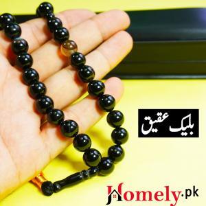 black aqeeq tasbih