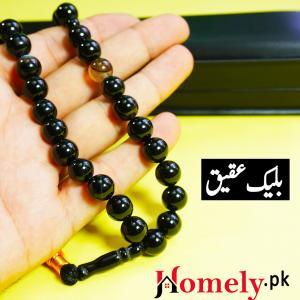 black aqeeq tasbih