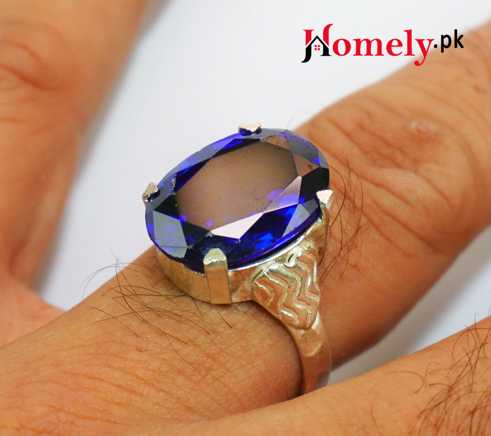 Certified Natural Untreated 2.05 Carat Ceylon Blue Sapphire Mens Ring  Sterling Silver 925 Handmade Mens Neelam Ring 14k Gold 18k Gold Ring - Etsy