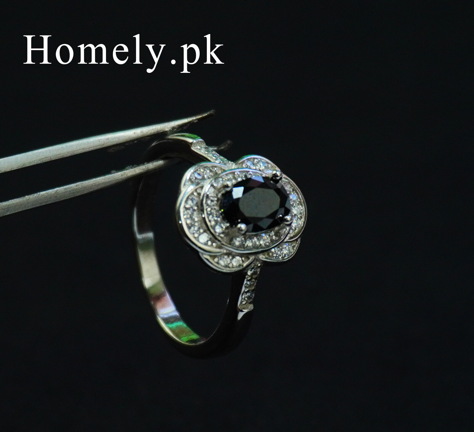 CZ Ladies Designer Silver Rings at best price in Rajkot by Nakshatra  Jewellers | ID: 22701032062