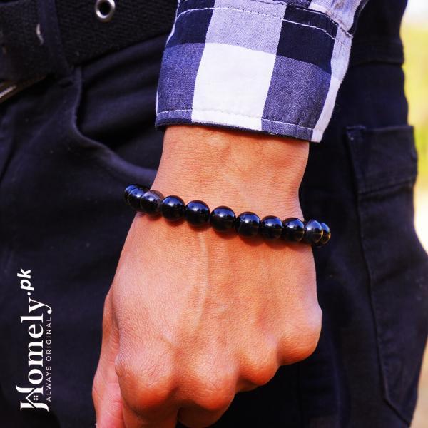 black agate aqeeq bracelet