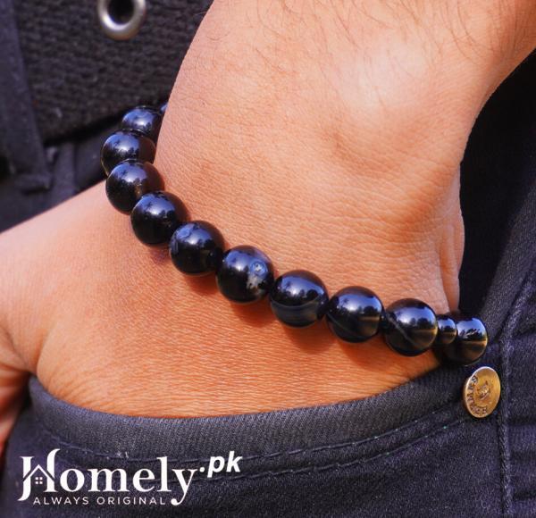 black agate aqeeq bracelet