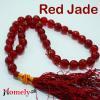 red jade stone tasbeeh