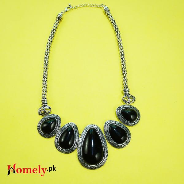 antigue jewellery black agate