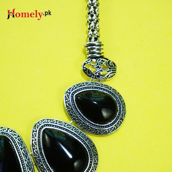 antigue jewellery black agate