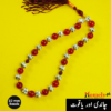 10 mm Chandi + Yaqoot 33 Beads Tasbeeh Image 2