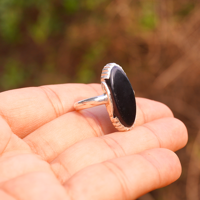 Devil Wears Prada Nigel Ring, Yemeni Aqeeq Ring For Men, Natural Agate Ring  Oval | eBay