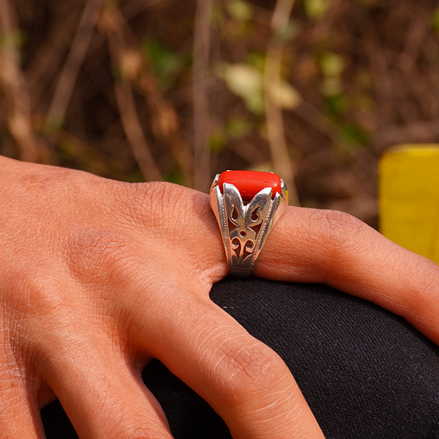 AQEEQ CENTRE - Handmade Silver (Chandi) Ring. Irani... | Facebook