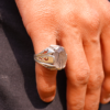 muh e najaf silver ring for man image 2