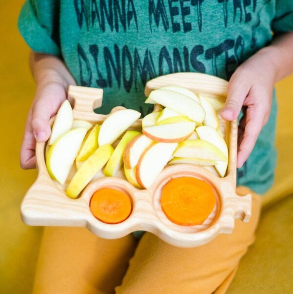 Train Wooden Food Tray image 8