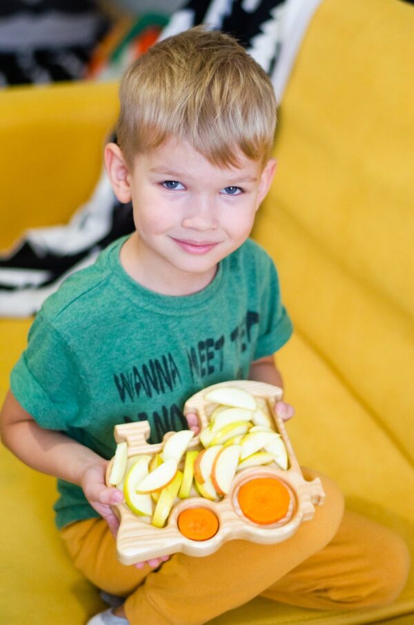 Train Wooden Food Tray image 3