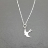 Diving Bird Beautiful Sterling Silver Locket