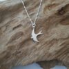 Diving Bird Beautiful Sterling Silver Locket