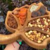 Leaf Wooden Food Tray image 2