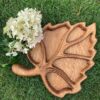 Leaf Wooden Food Tray image 1