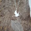 Peace Pigeon Sterling silver locket