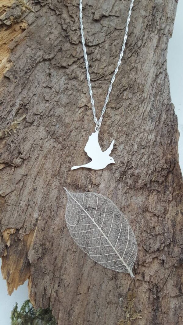 Peace Pigeon Sterling silver locket