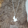 Peace Pigeon Sterling silver locket