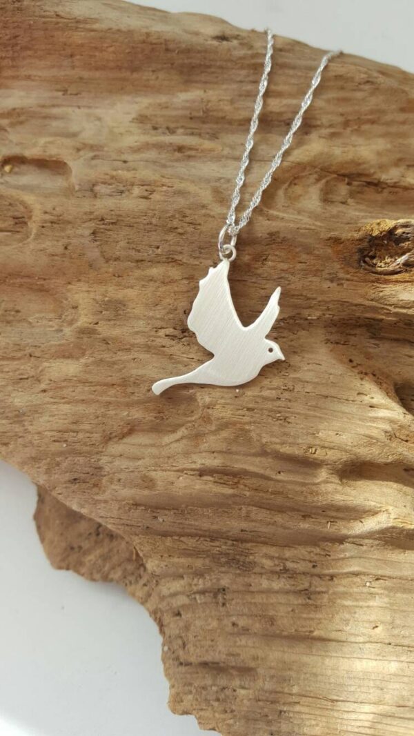 Peace Pigeon Sterling silver locket