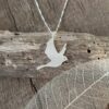 Peace Pigeon Sterling silver locket