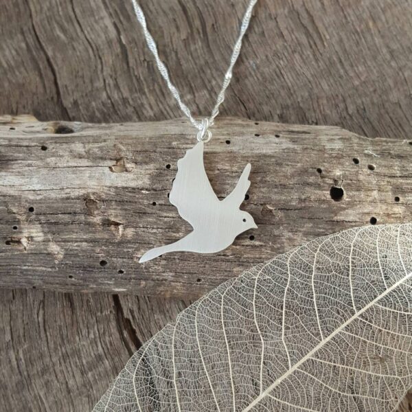 Peace Pigeon Sterling silver locket