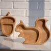 Squirrel Wooden Food Tray image 3