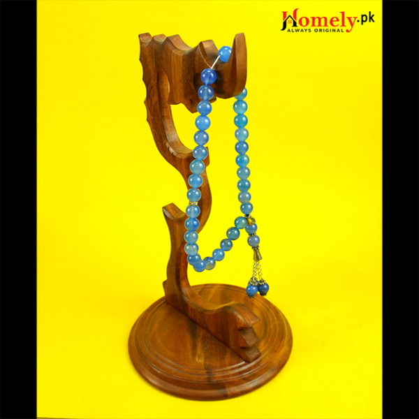 Synthetic Neelam Stone Tasbeeh image 1