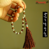 Sung Sitra Stone with Chandi Beads Tasbeeh-Product-Image
