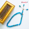 blue aqeeq blue agate rosary tasbeeh