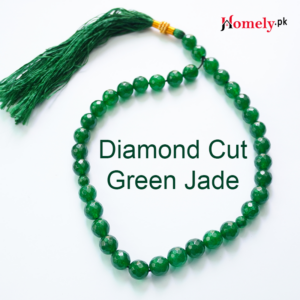 green jade stone tasbeeh