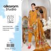 alkaram studio 3 pcs unstiched suit