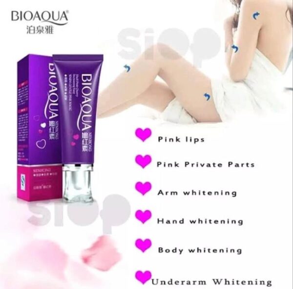 pink whitening cream